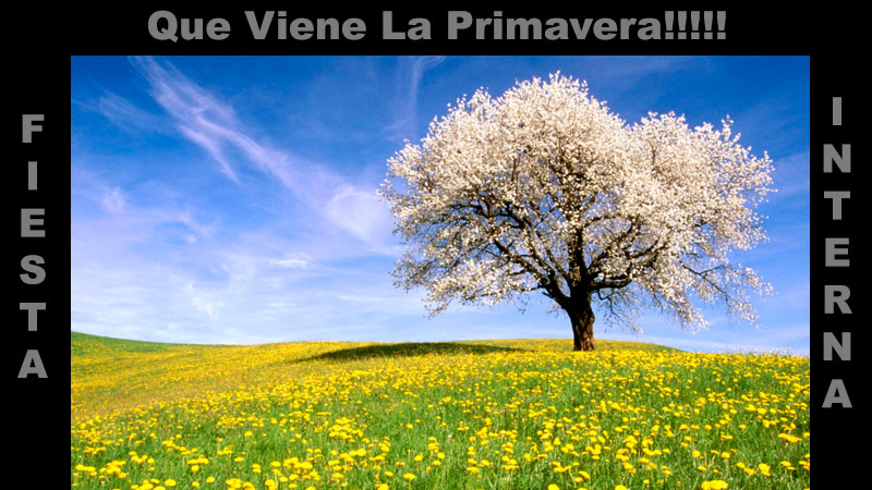 Que Viene La Primavera 2016