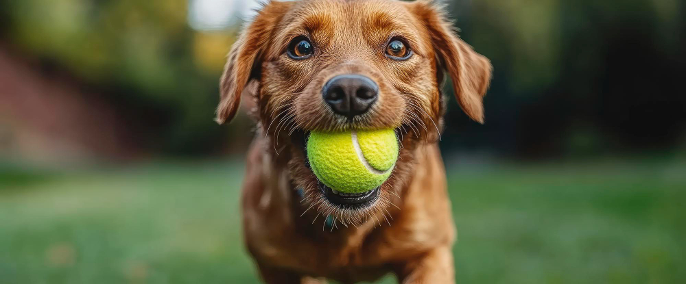 Juegos de pelota con tu perro