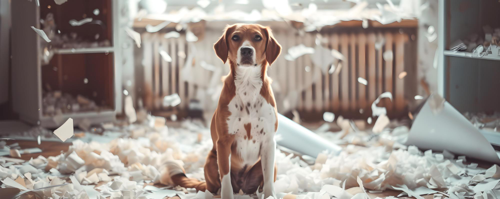 Qué hacer si tu perro muerde tus cosas