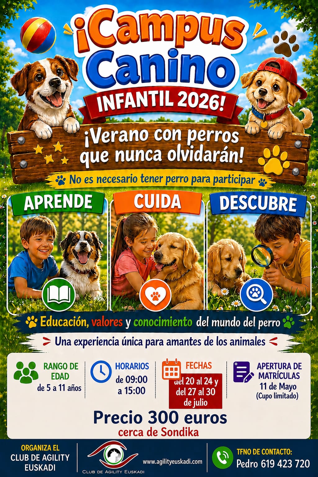 Campus Canino Infantil 2026