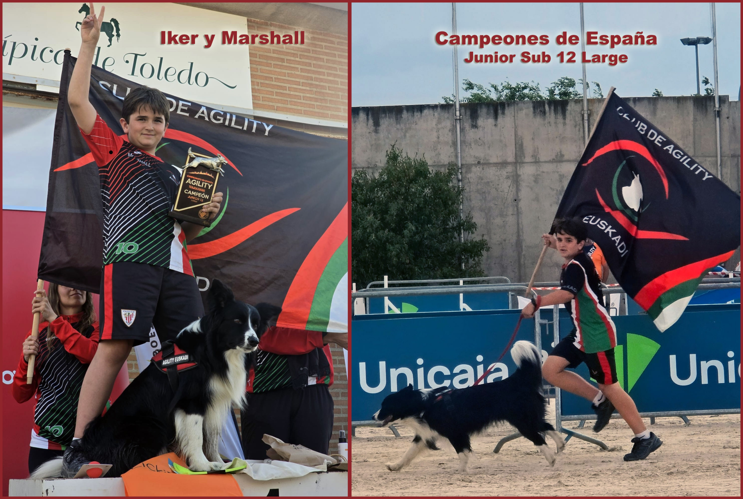 Iker y Marshall Campeones de España Sub 12 Large