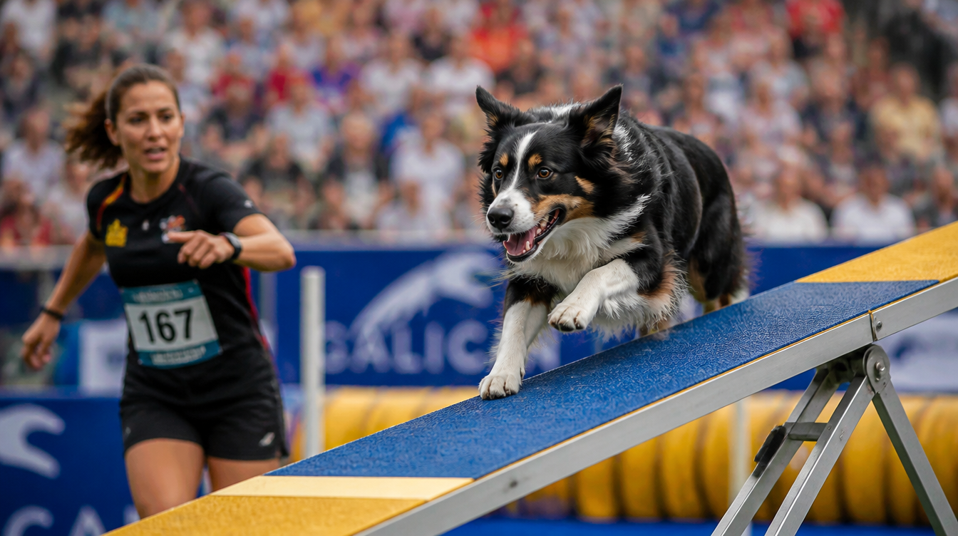 A qué edad puede empezar un perro en agility