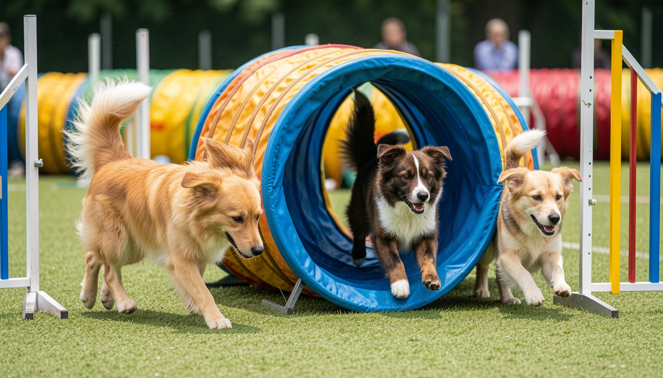 A qué edad puede empezar un perro en agility