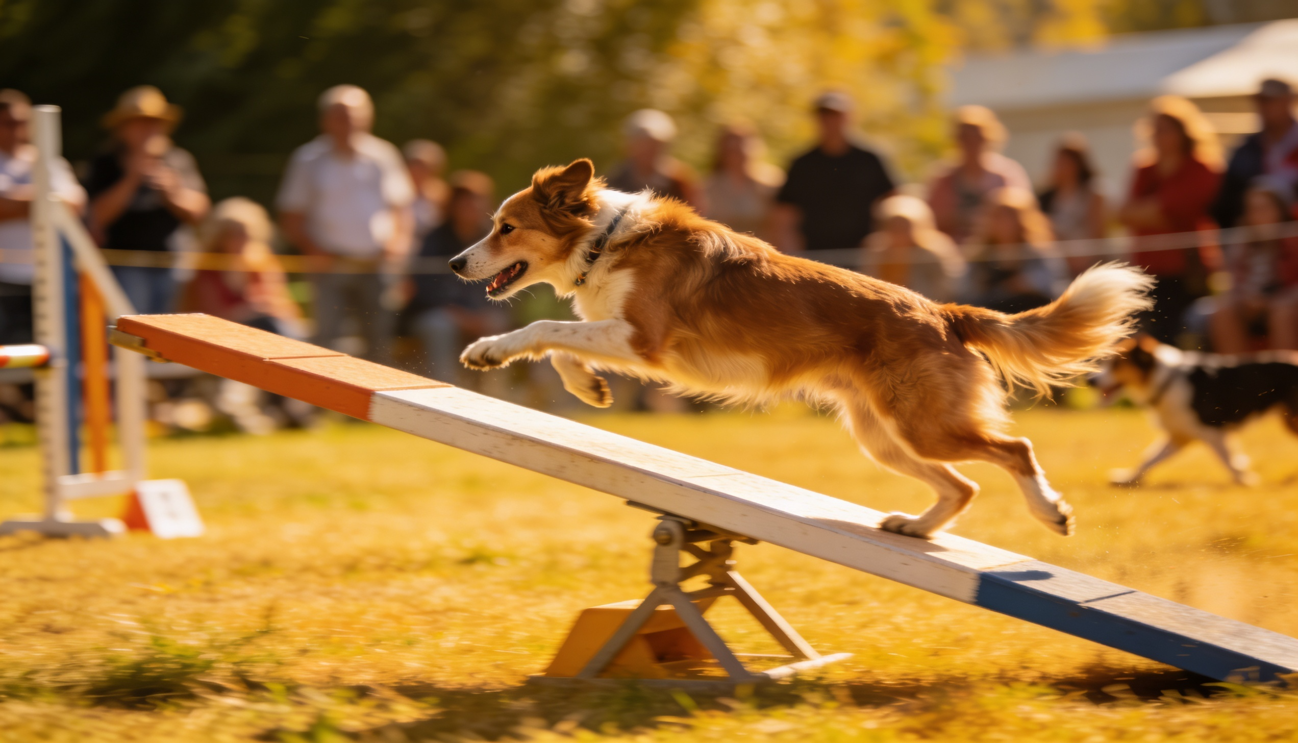 A qué edad puede empezar un perro en agility